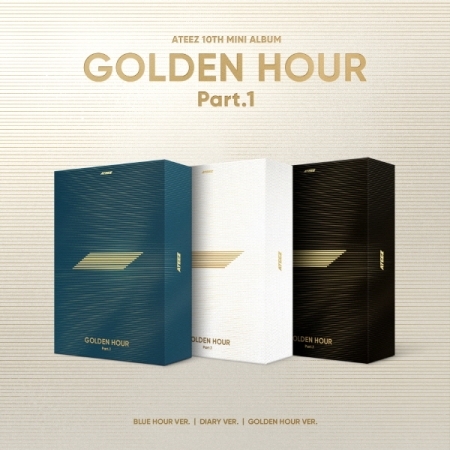 ATEEZ - 10th mini album [GOLDEN HOUR: Part.1] Three sets.