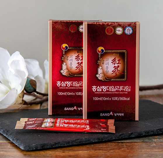 Sanga Pharmaceutical Haru Hanpo Red Ginseng Tablets Daily Time (100 ml × 30 bags)