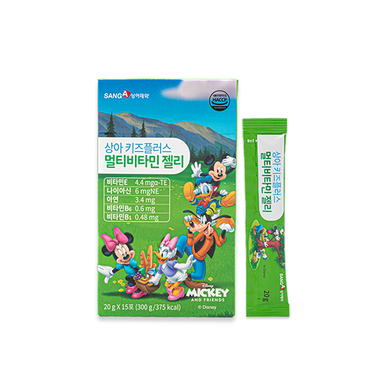 Sanga Kids Plus Multi-Vitamin Jelly (20 g × 15 bags)