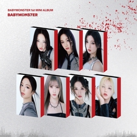Baby Monster (BABYMONSTER) - 1st mini album [BABYMONS7ER] YG TAG ALBUM VER