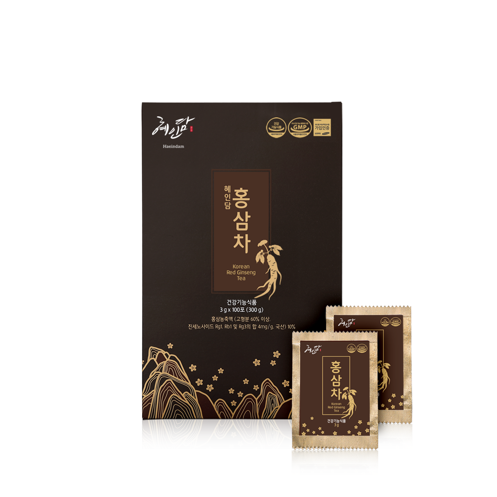 Hyeindam Red Ginseng Tea (3g x 100 bags)